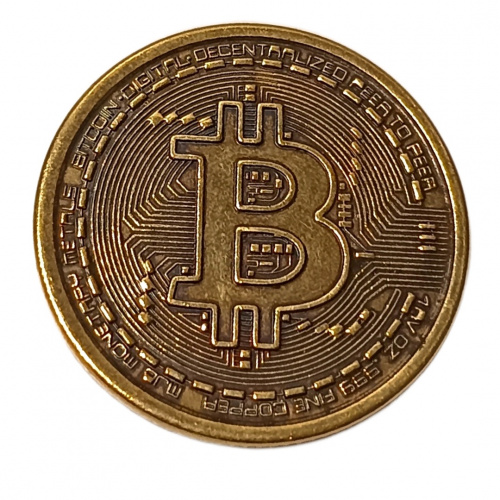 Монетка биткоин    | ПОДАРИ.com